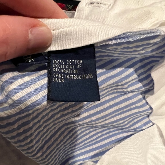 Polo Ralph Lauren Men’s Seersucker Blue White Golf Shorts 36 - Picture 4 of 9